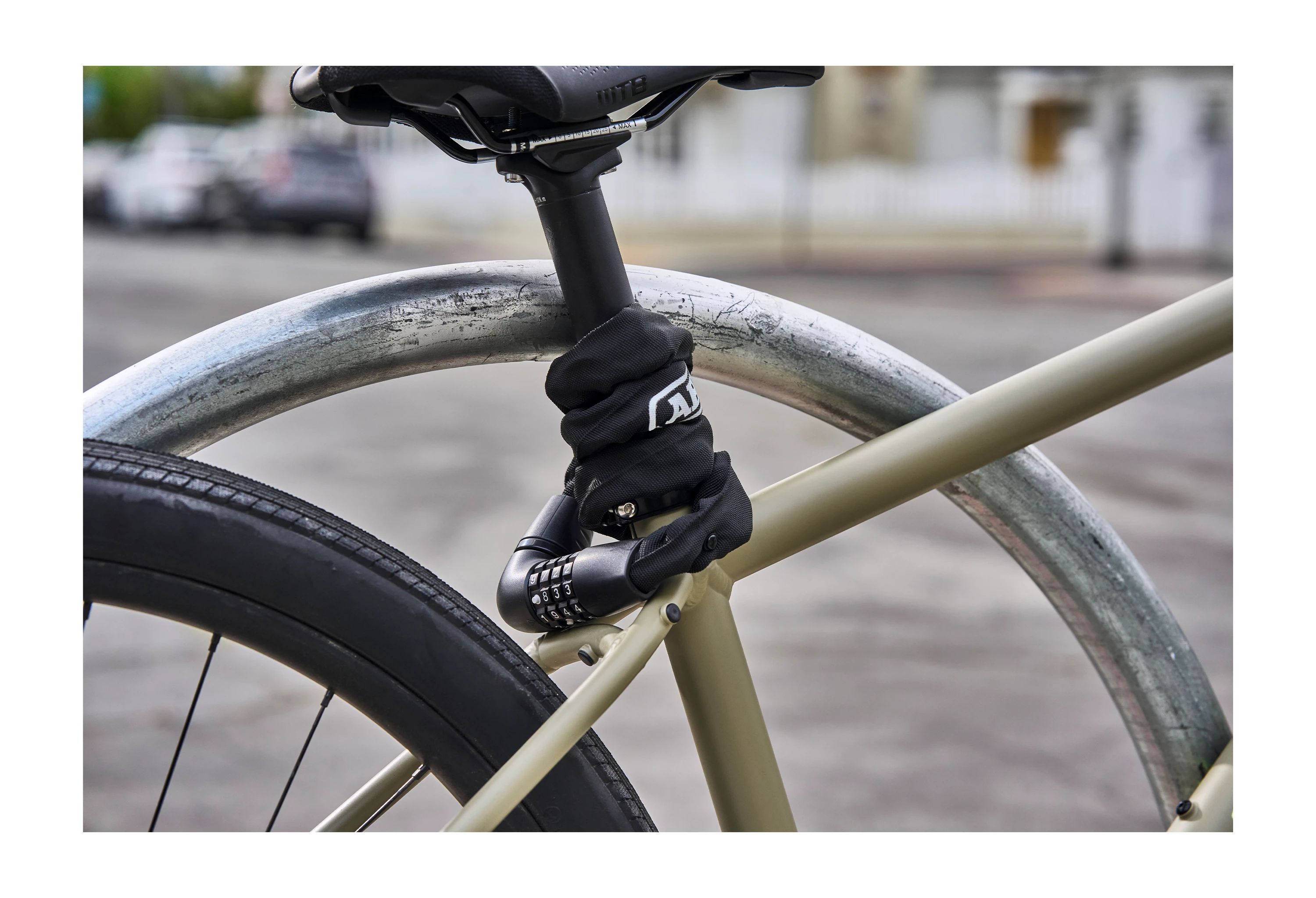 ABUS Sort Tresor 6807C Kædelås 110 cm