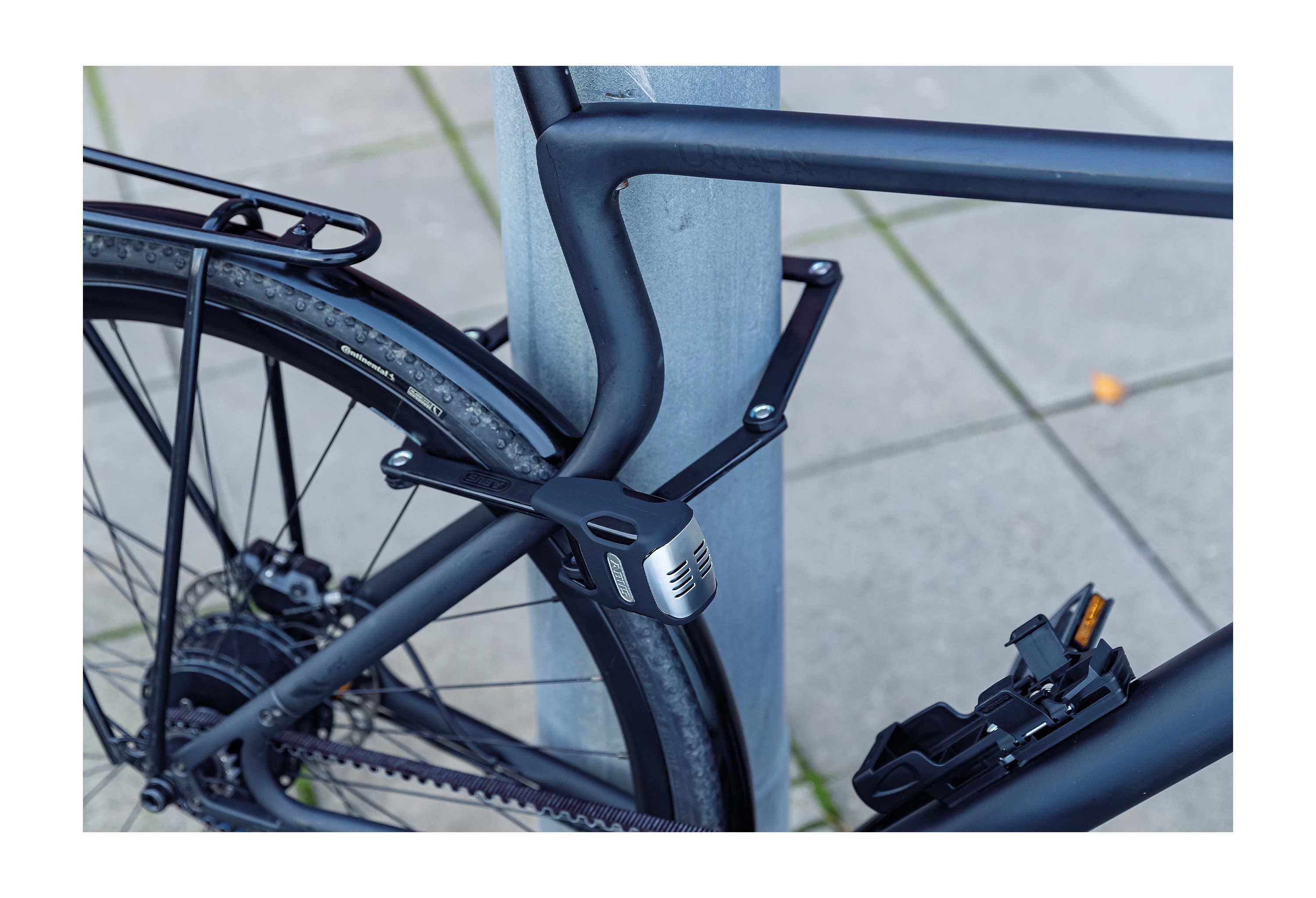 ABUS Sort Bordo 6000KA Big XPlus Alarm foldelås - 120 cm