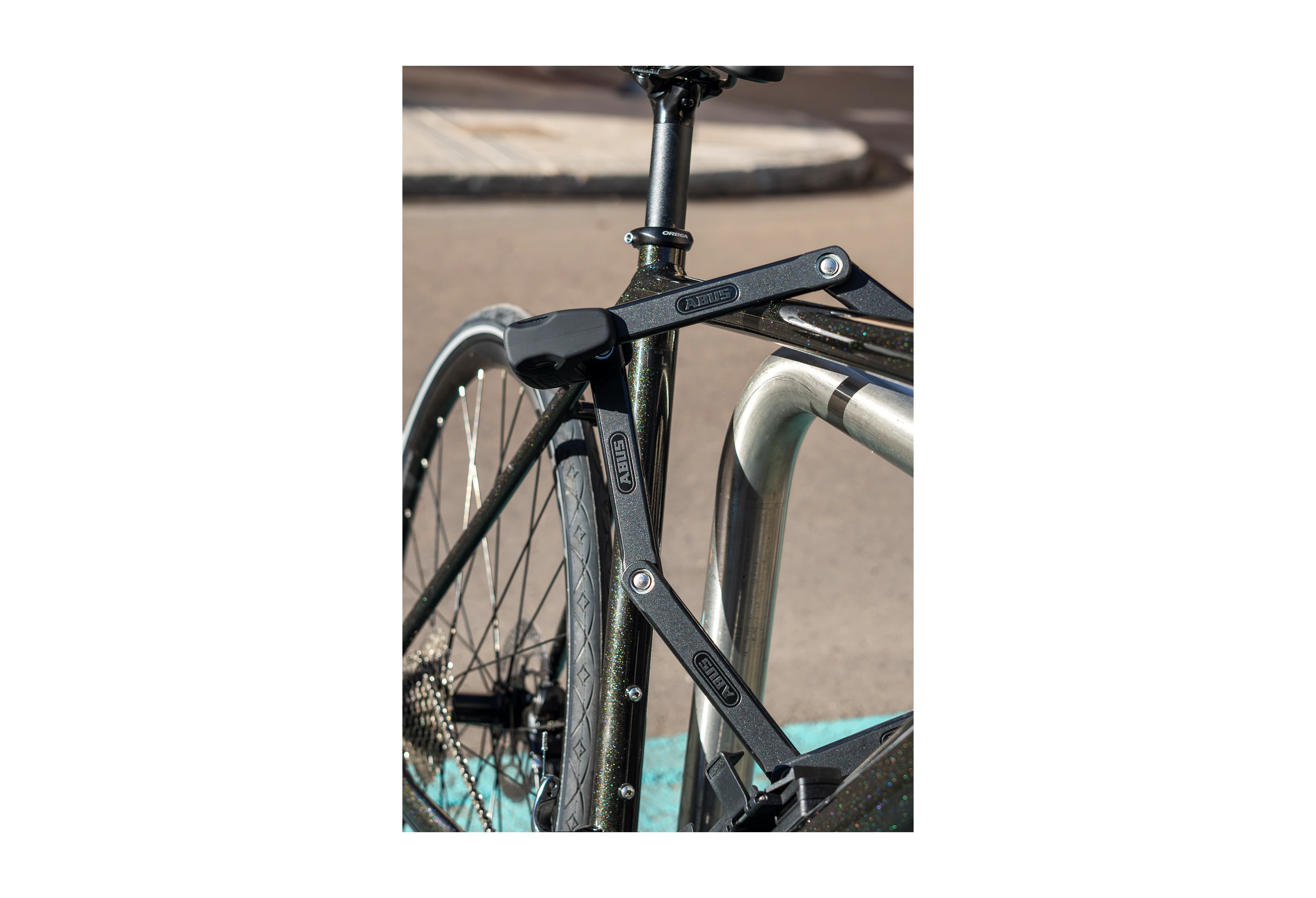 ABUS Sort Bordo 6000K Big XPlus foldelås - 120 cm