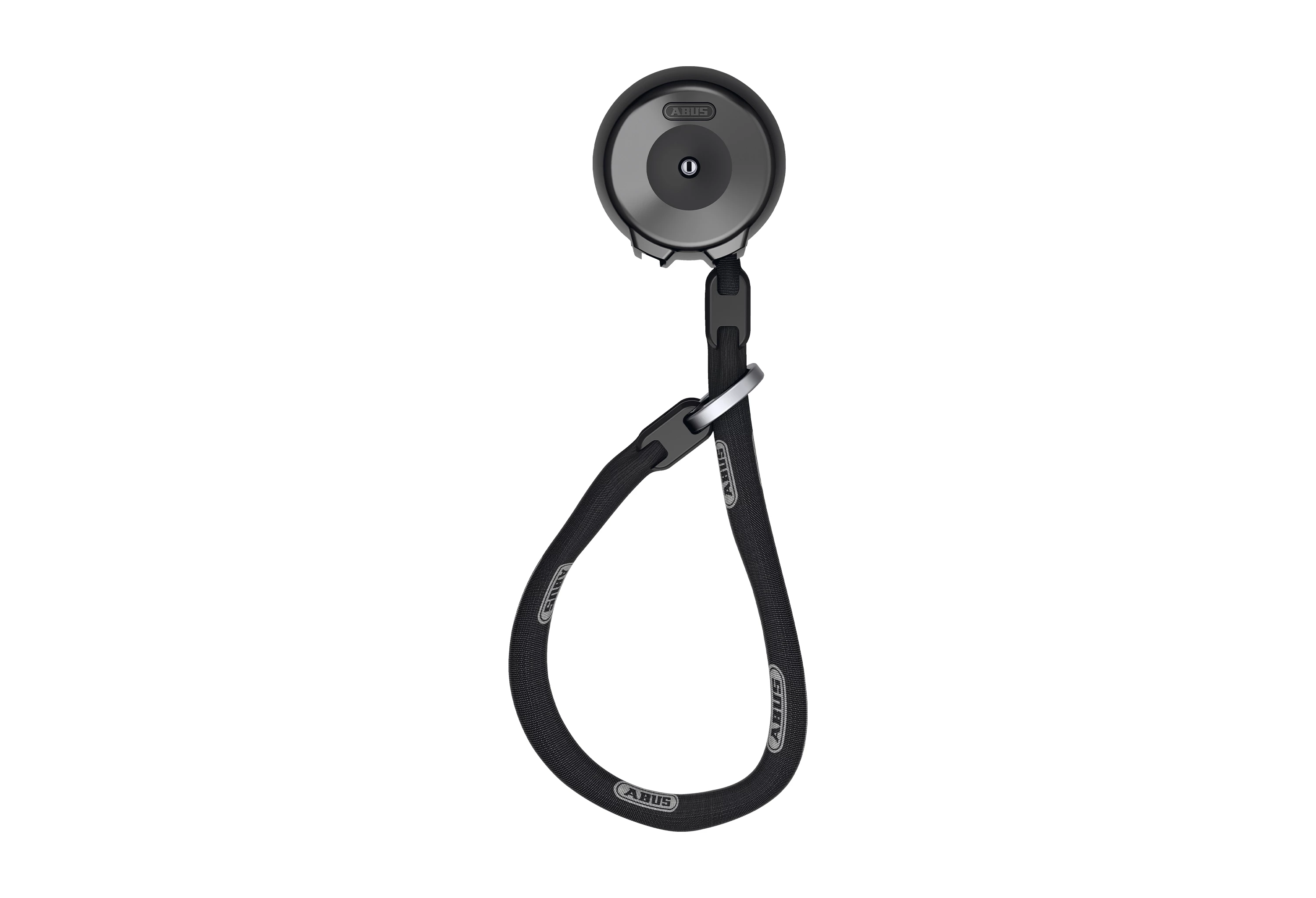 ABUS Sort Væganker WCH90 XPlus + 9 mm kæde