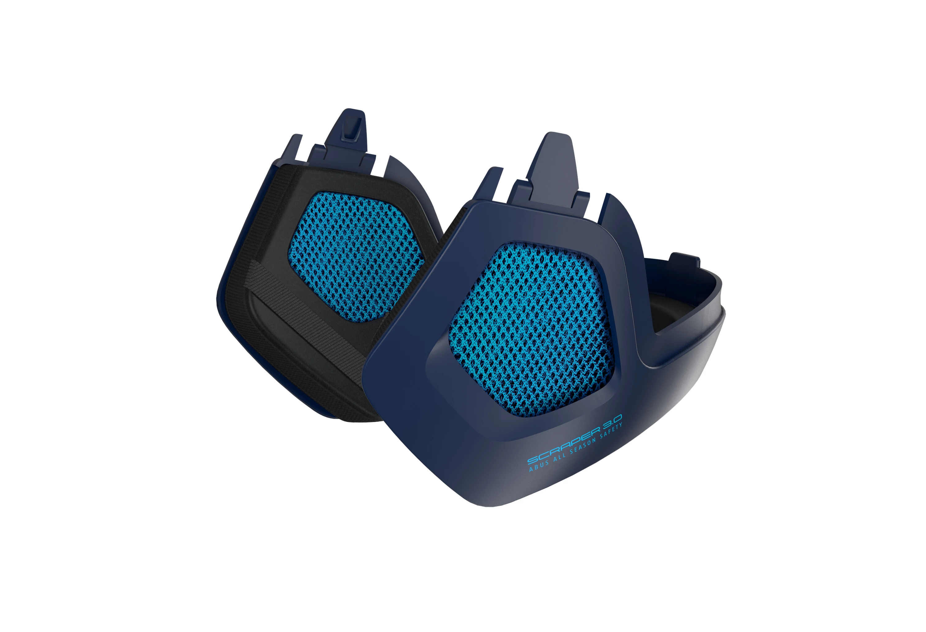 ABUS Scraper 3.0 WinterKit per il casco da bici - paraorecchie e ABUS Scraper 3.0 WinterKit per il casco da bici - paraorecchie e