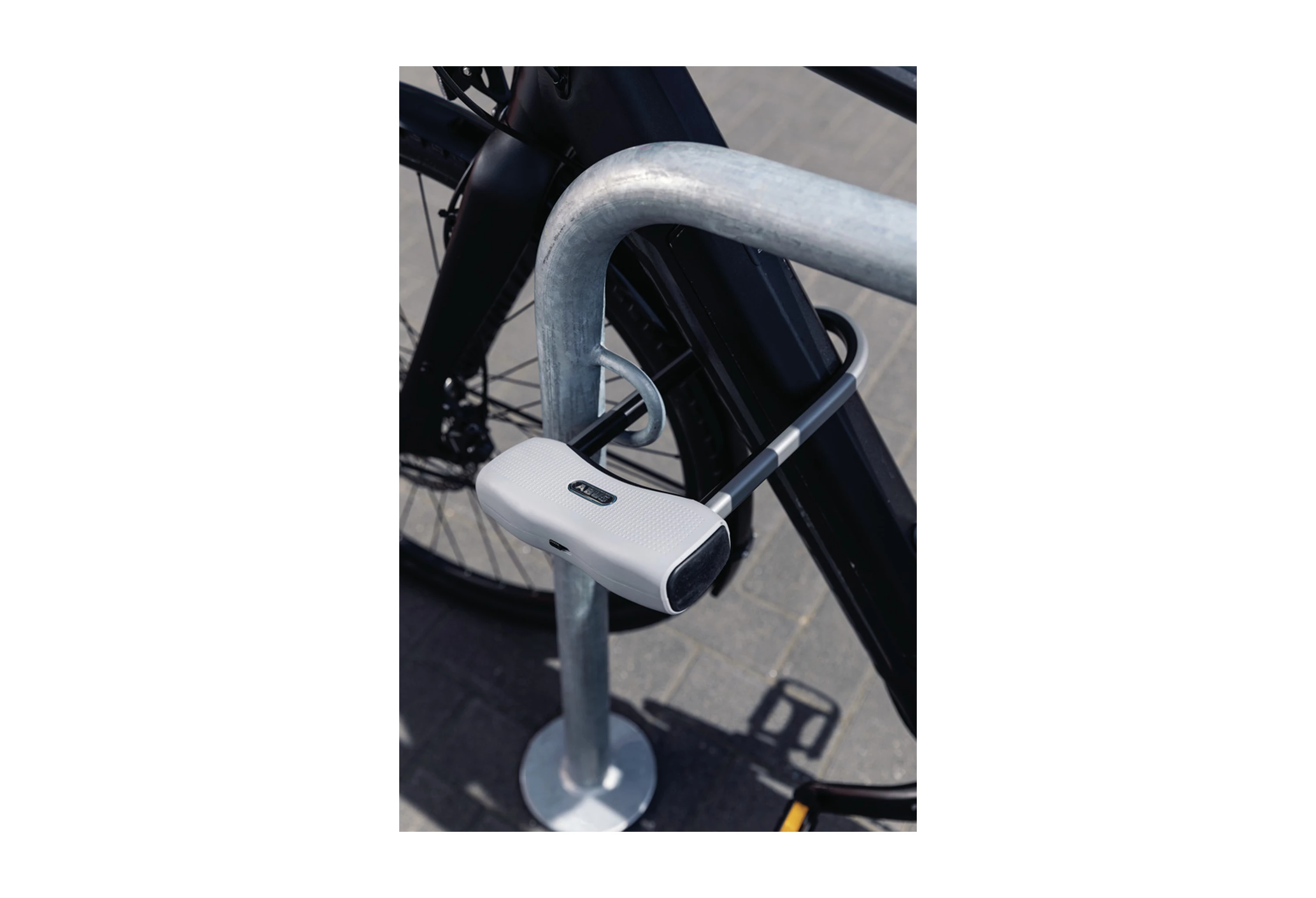 ABUS Grå 770 Alarm SmartX bøjlelås - 230 mm