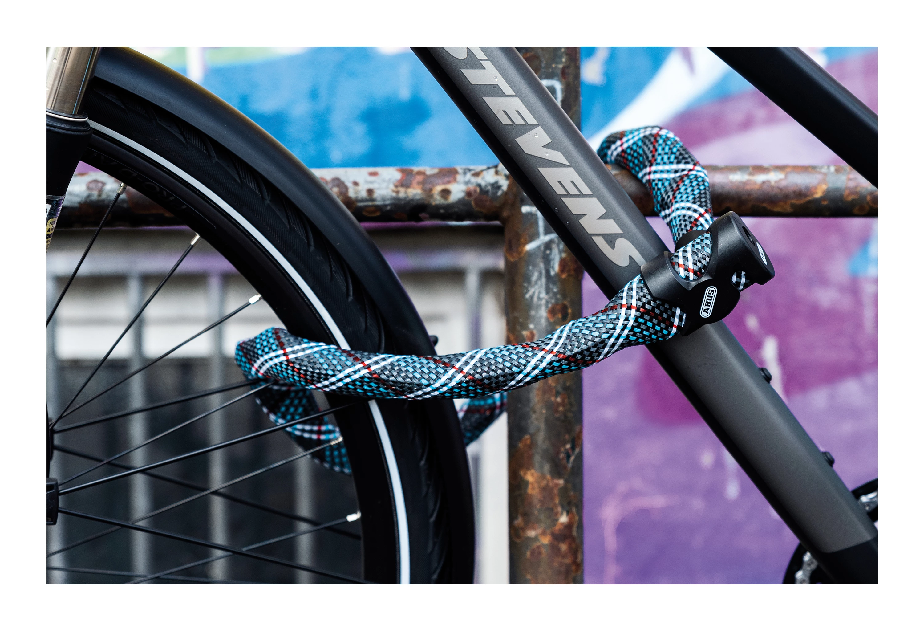 ABUS Blå 7210 IvyTex Kædelås - 85 cm