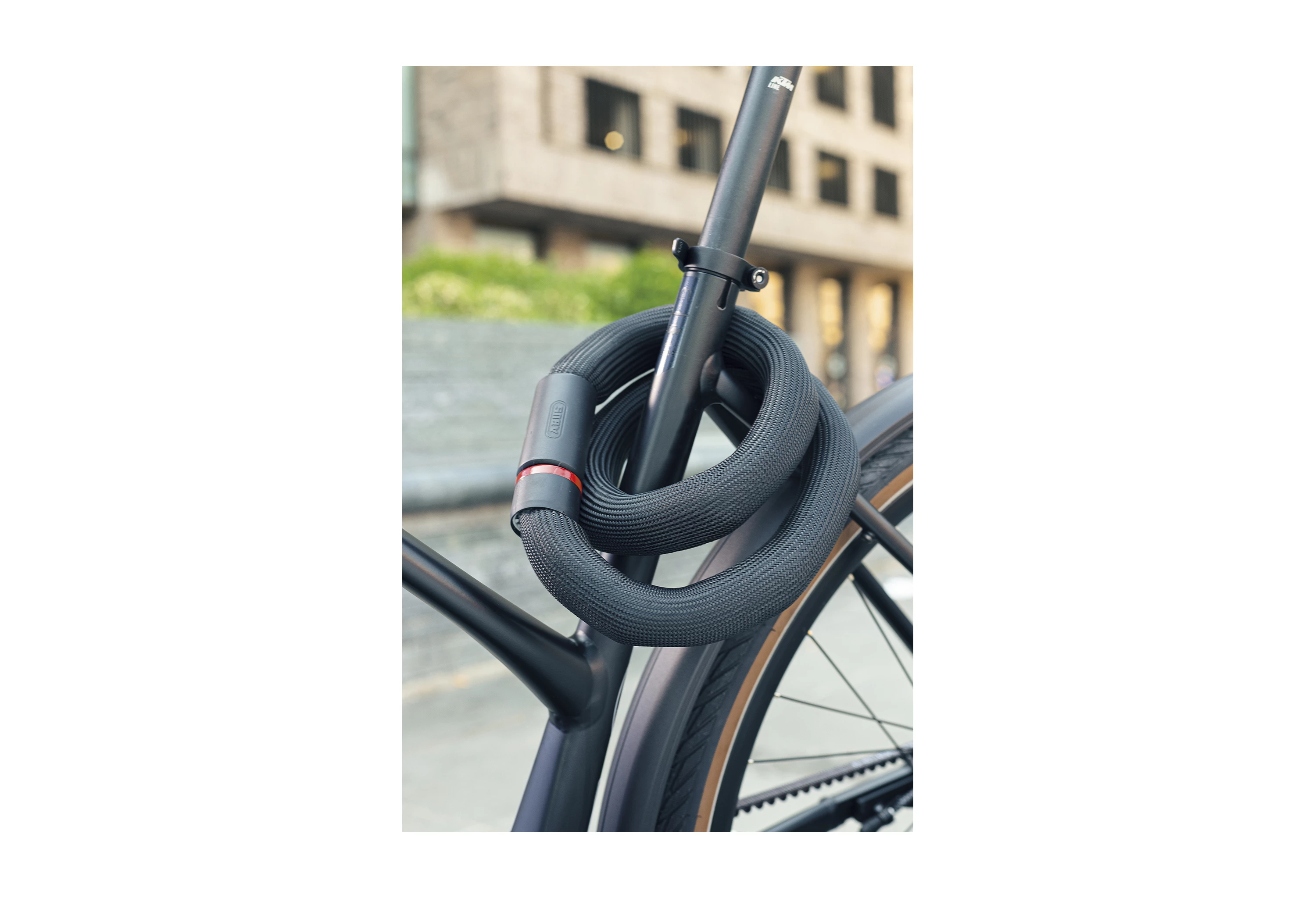 ABUS Sort Goose Lock 6206K kædelås - 110 cm