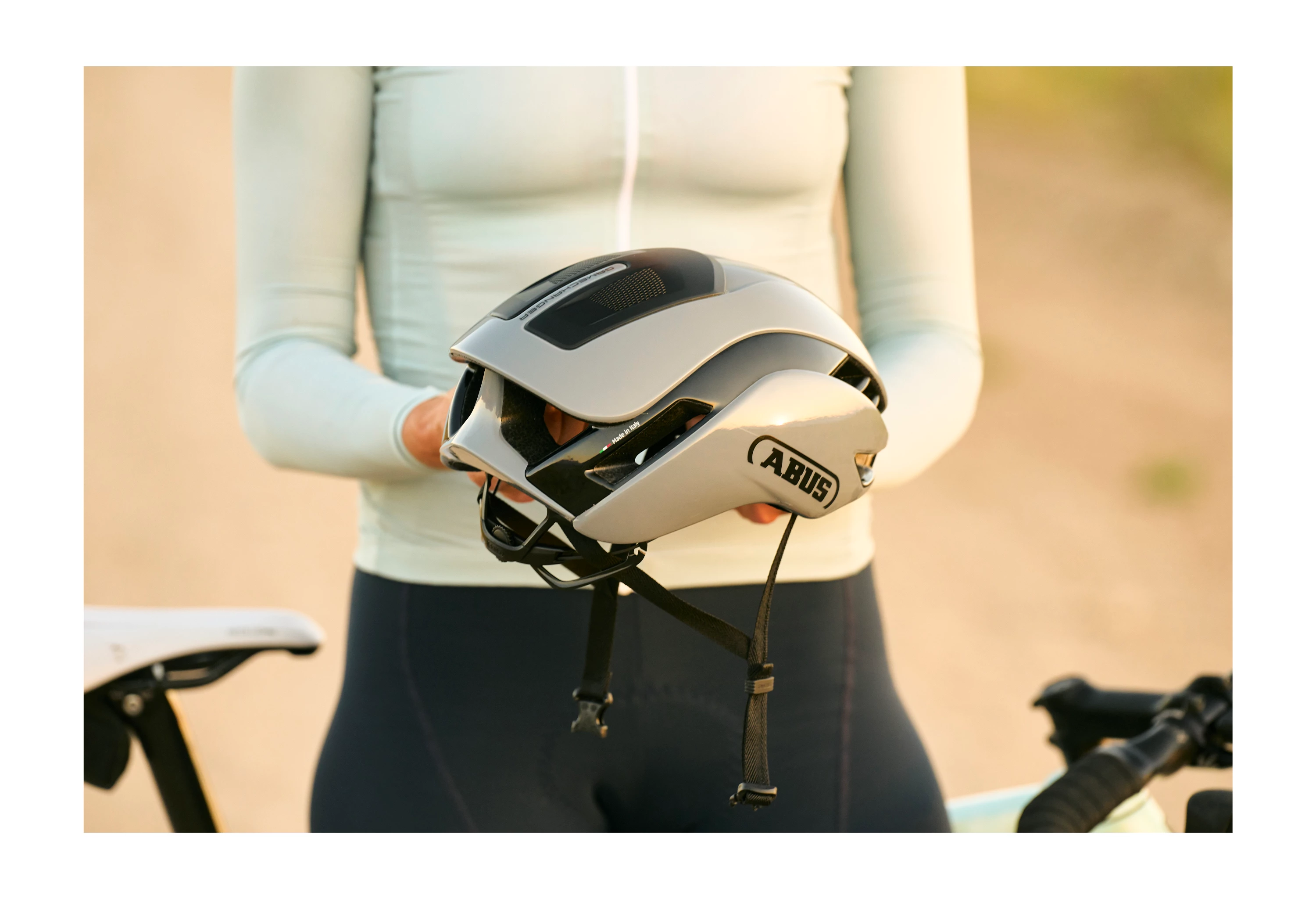 ABUS Race Grey GameChanger 2.0