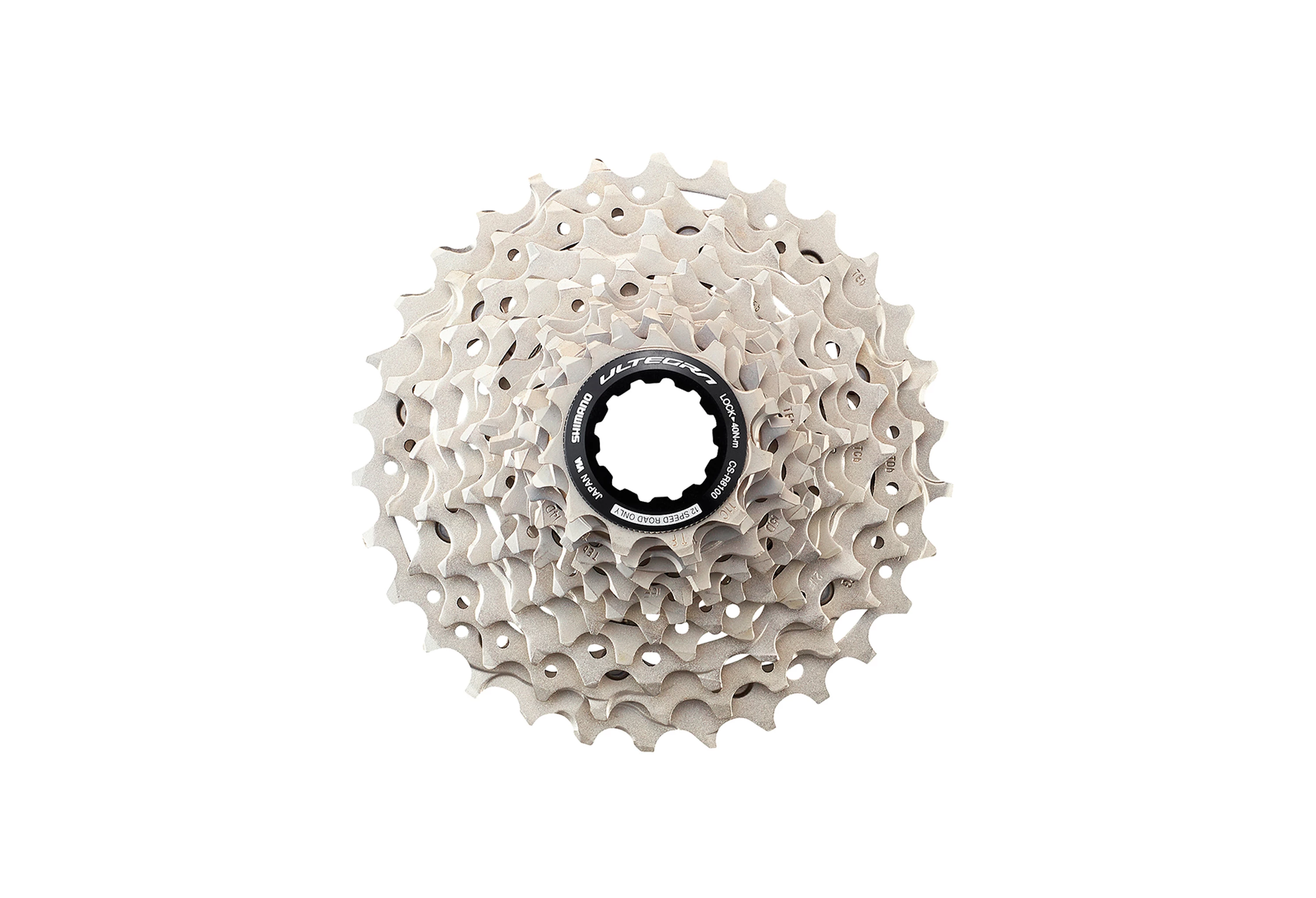 Shimano Sølv Kassette 12sp 11-30 CS-R8100 Ultegra