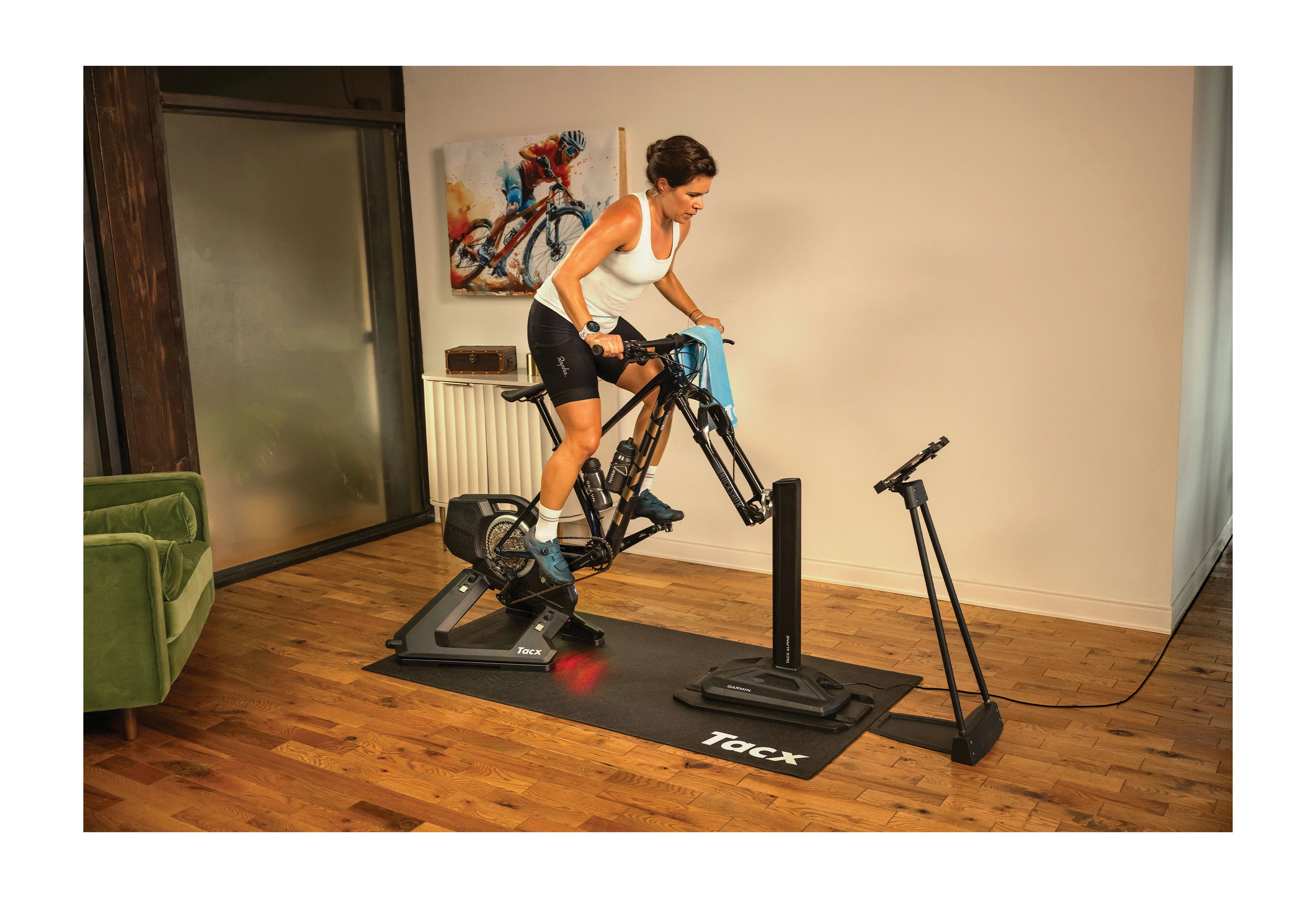 TACX Sort Alpine stigningssimulator
