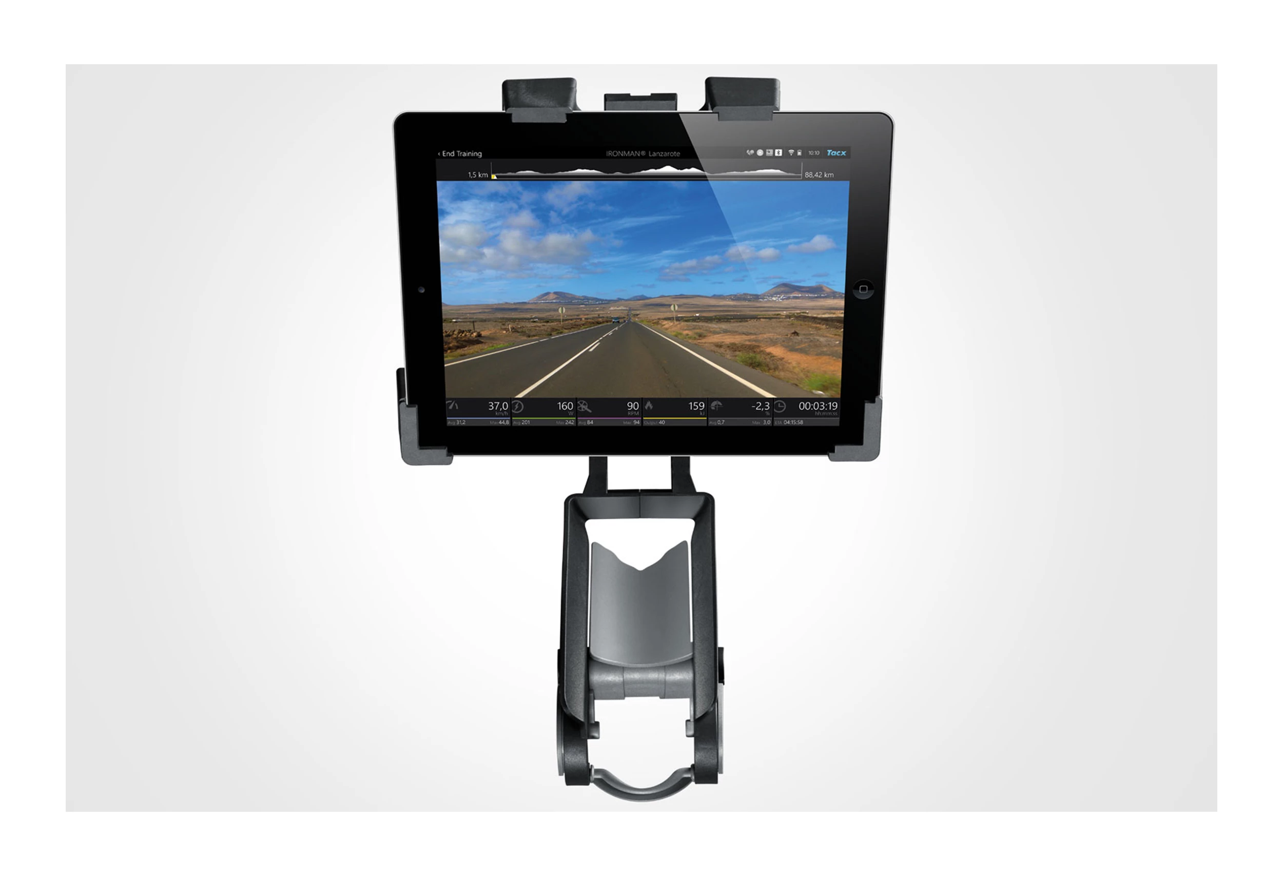 TACX Sort tablet beslag til cykelstyr