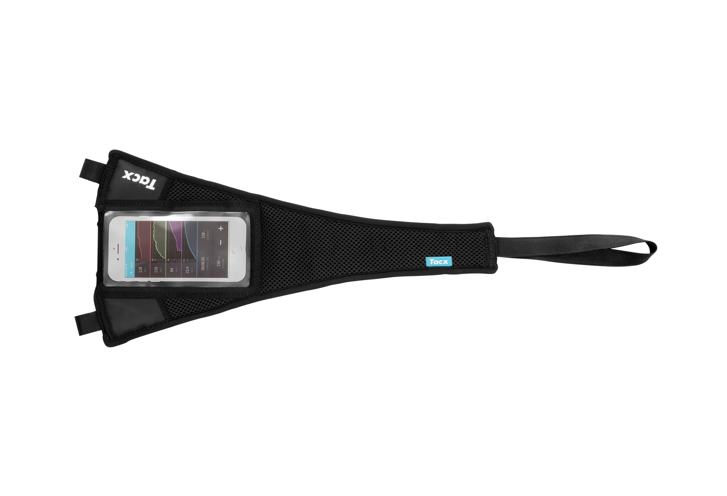 TACX Sort smartphone svedcover til hometrainer