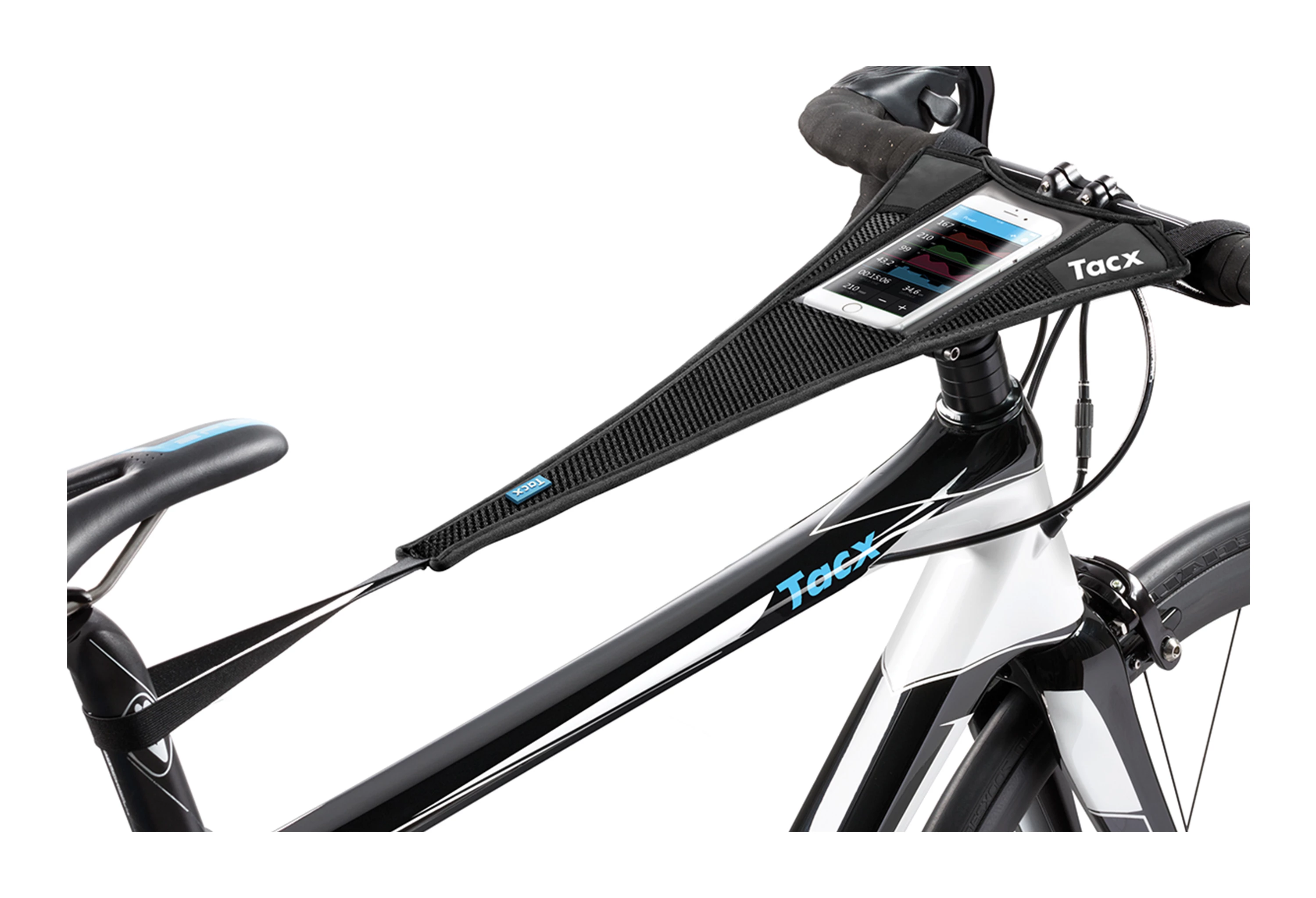 TACX Sort smartphone svedcover til hometrainer