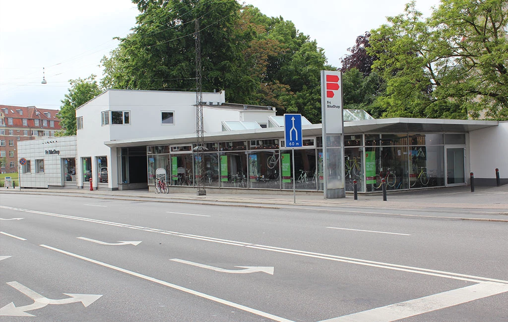 Fri BikeShop Aarhus Ceresbyen Facade
