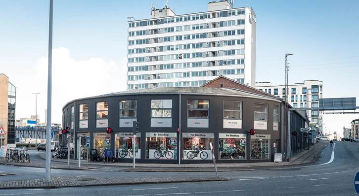 Fri BikeShop Aalborg Strandvejen Facade