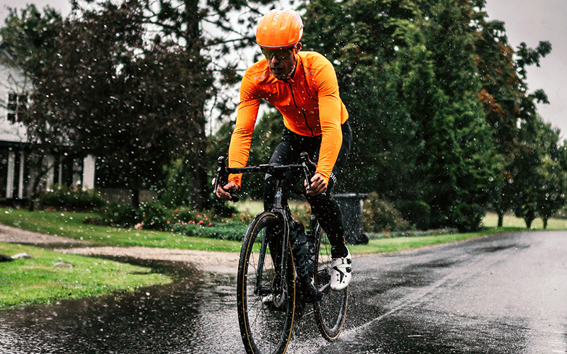 Fusion S1 Cykeljakke Med Vind Og Vandbeskyttelse Til Vintertræning