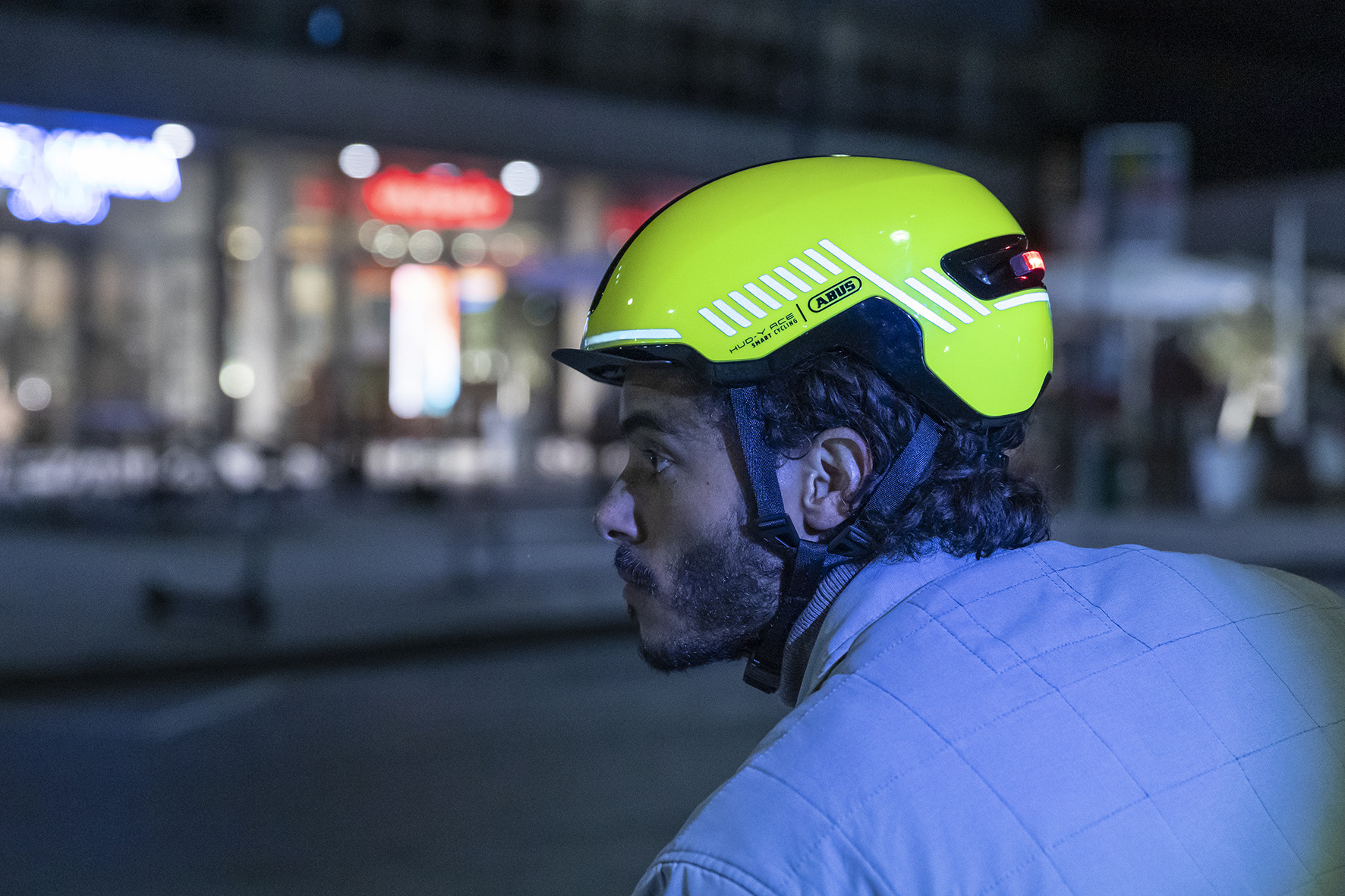 Synlighed ABUS cykelhjelm