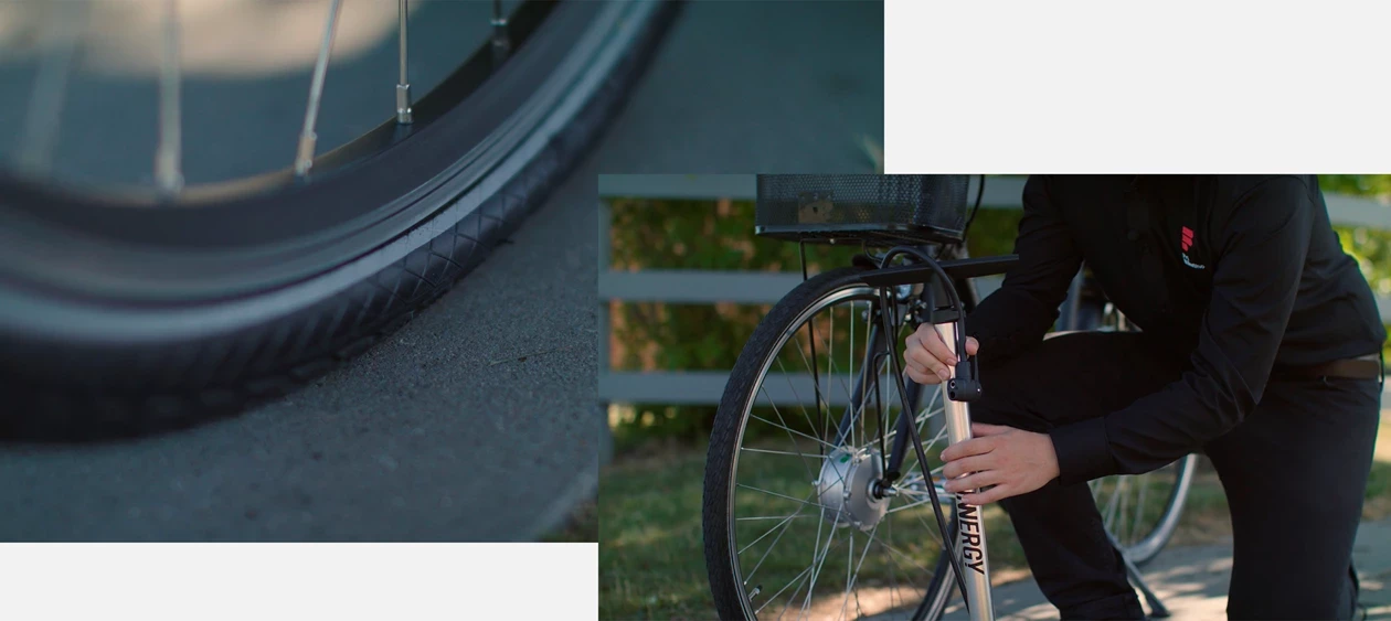 Hvordan Pumper Man En Cykel