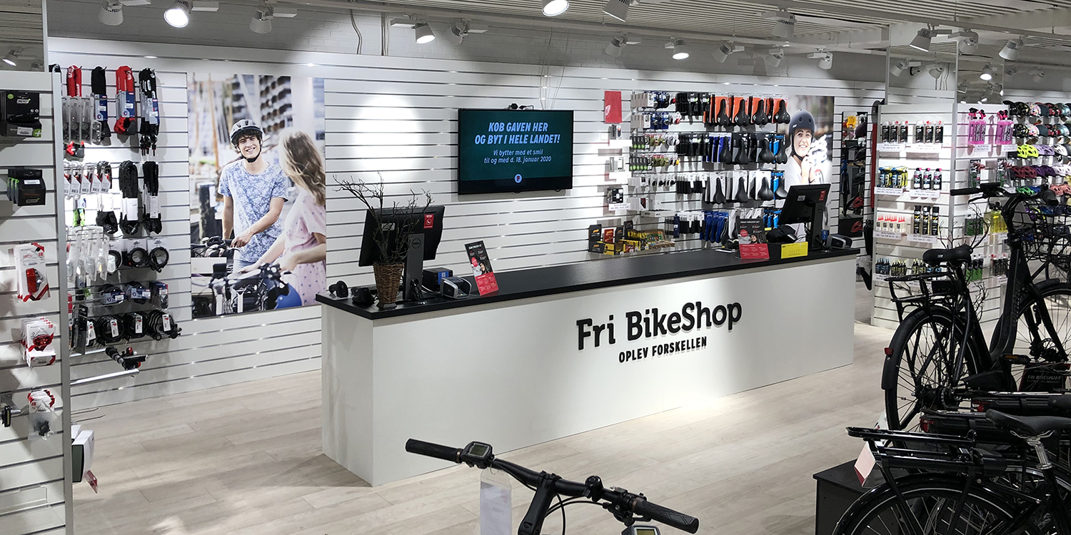 Fribikeshop Holbaek Kasse