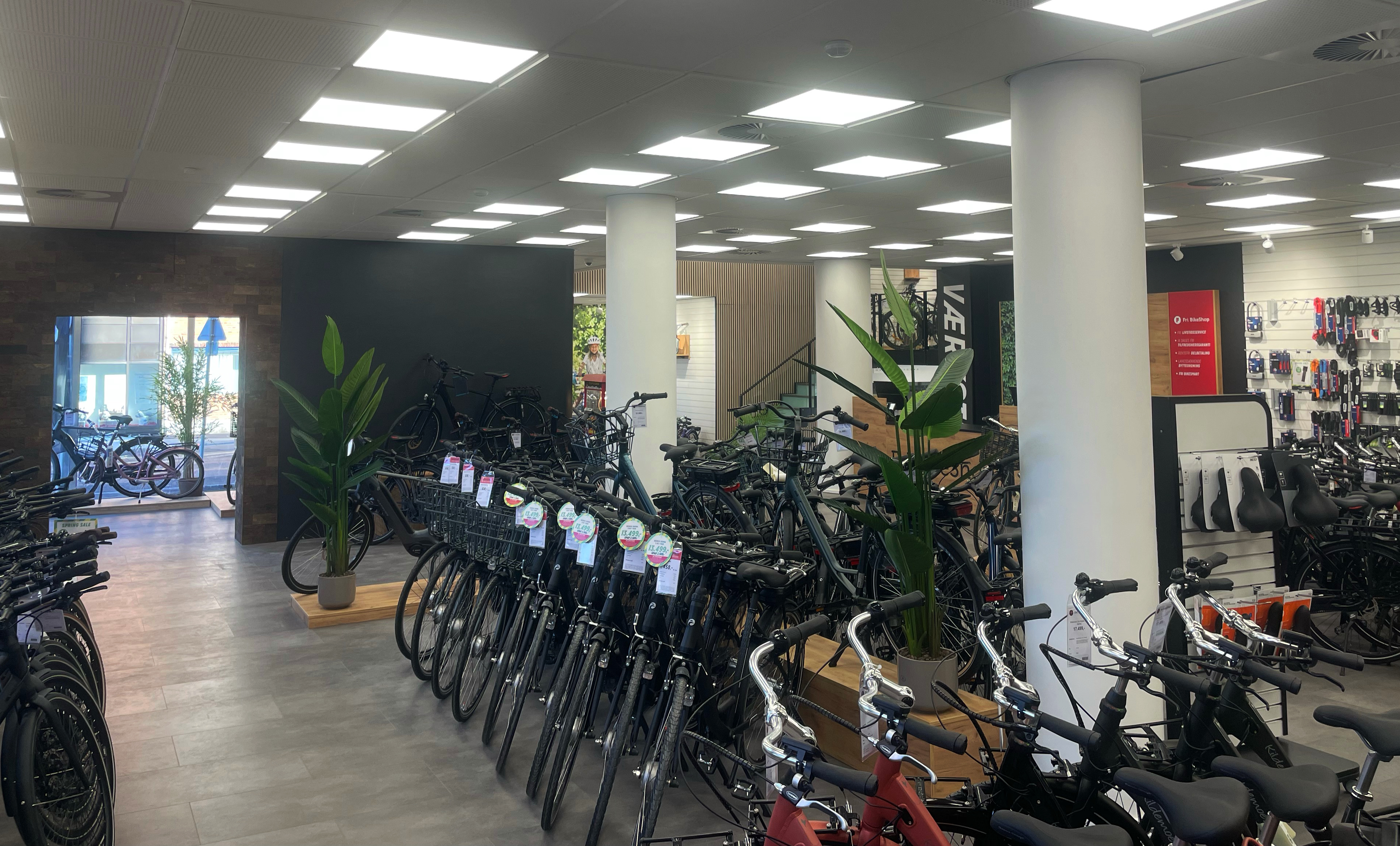 Fri Bikeshop Ballerup Butiksoverblik Cykler