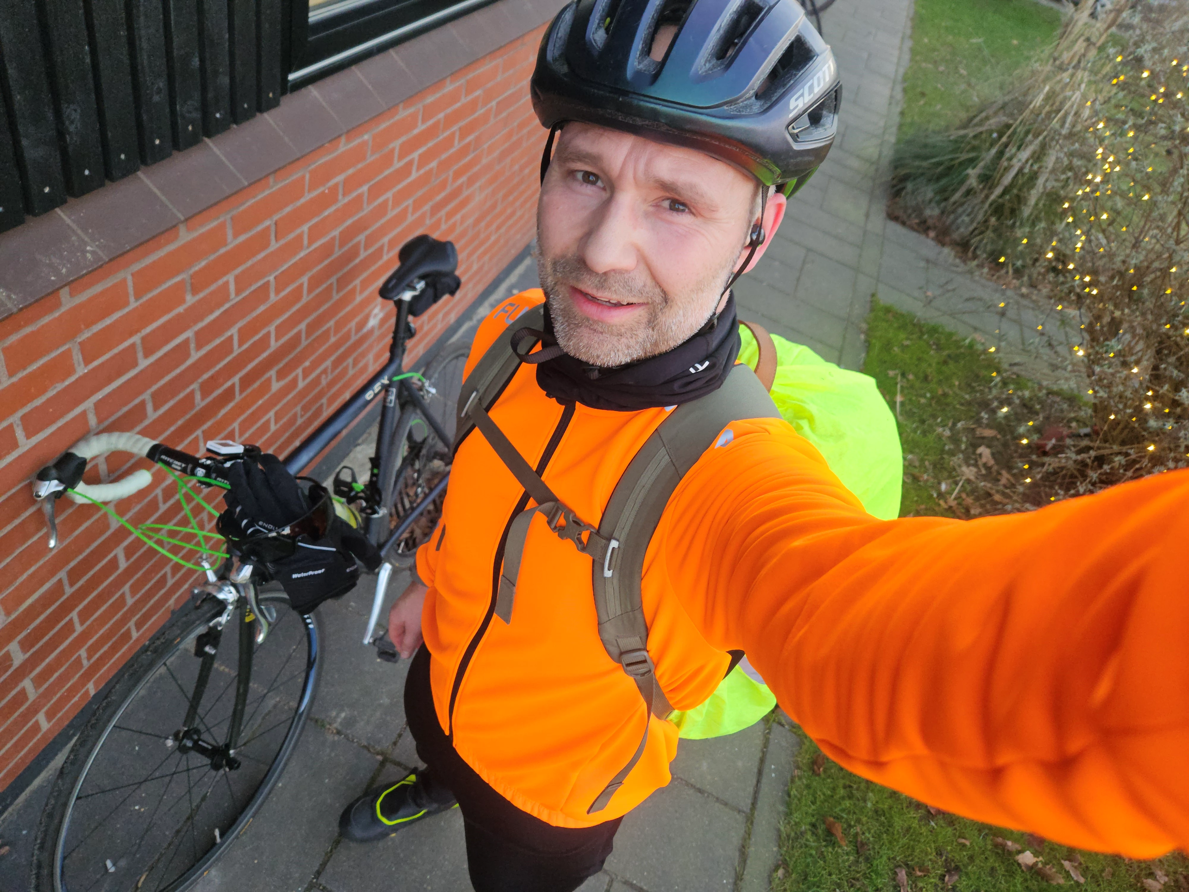 Selfie Ved Hus