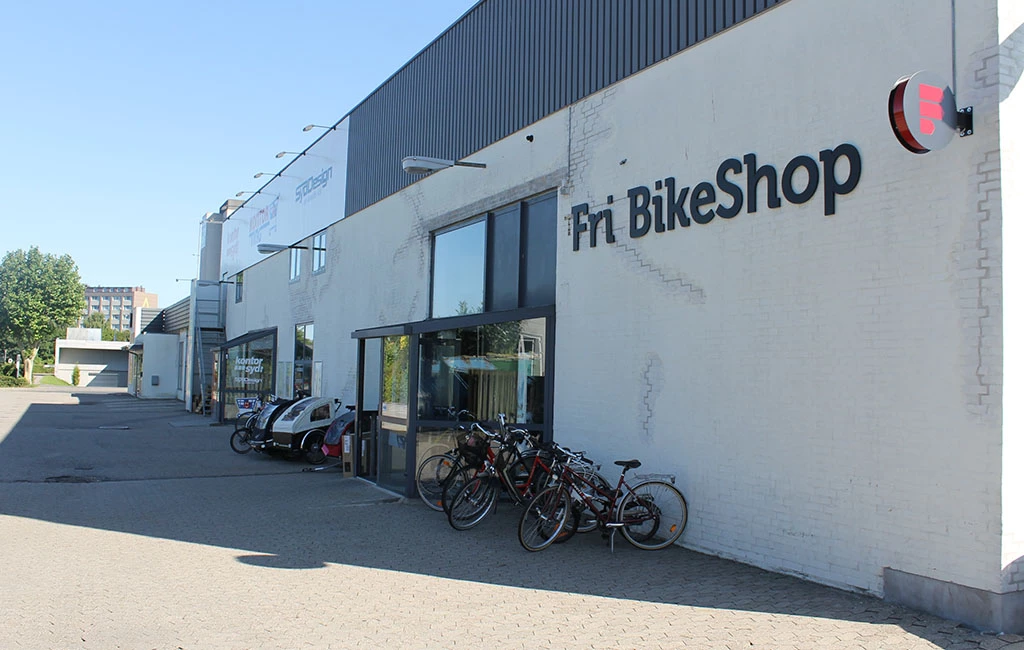 Fri BikeShop Odense M Facade