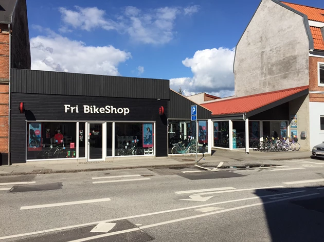 Fri BikeShop Randers Facade