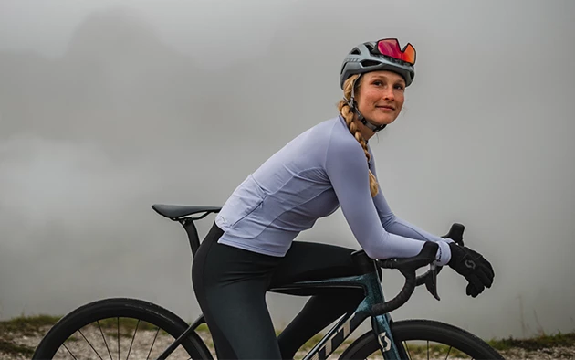 SCOTT Racercykel Kvinde På Bjergtop