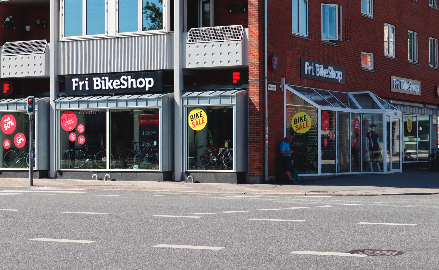 Fri BikeShop Aarhus Trøjborg Facade