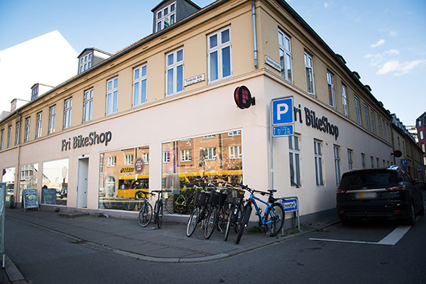 Fri Frederiks allé Cykelhandler Aarhus