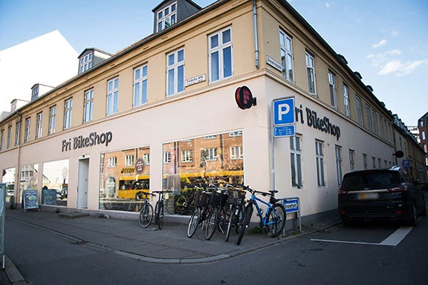 Fri BikeShop Aarhus Frederiksallé Facade