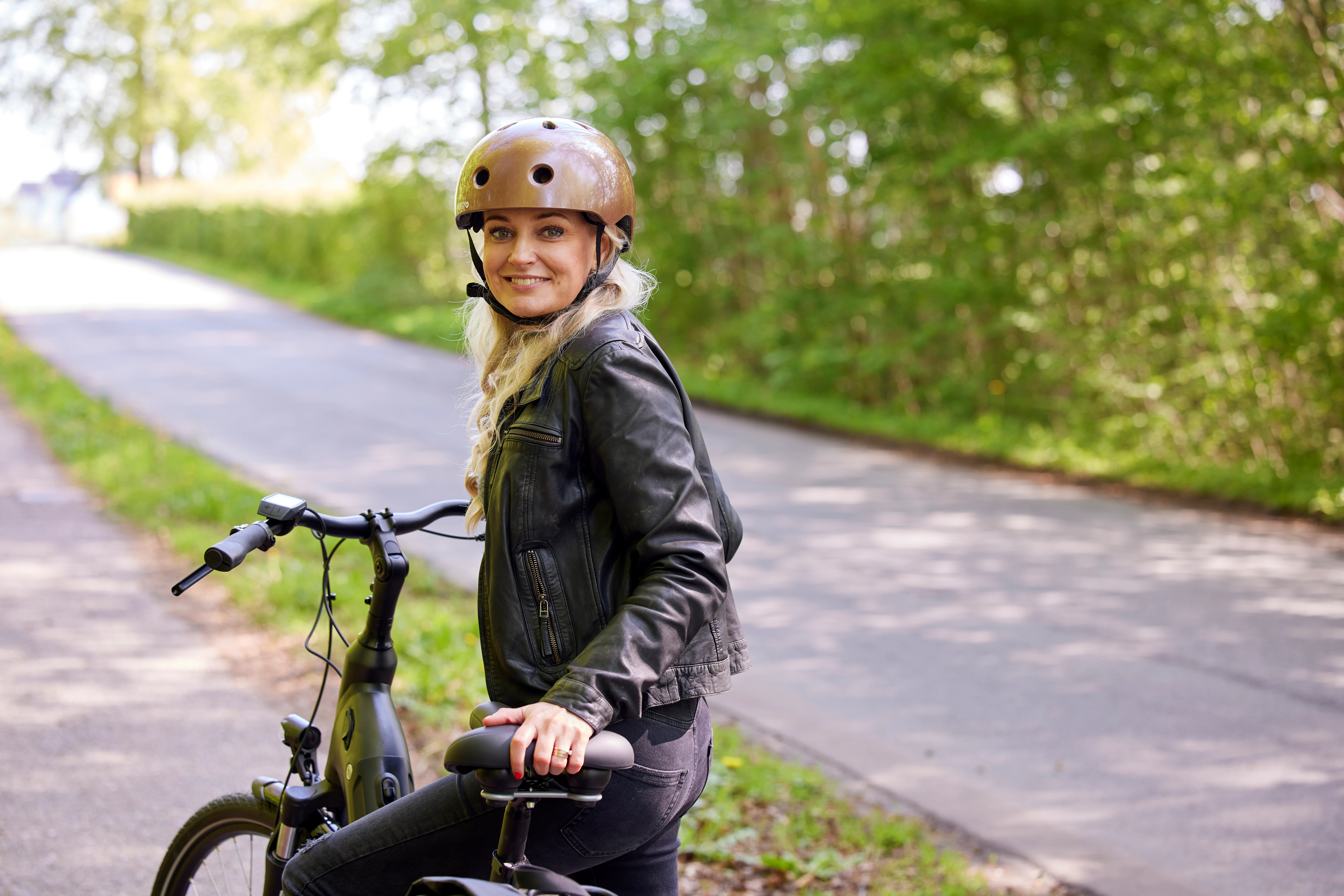 Cykelhjelm til kvinder