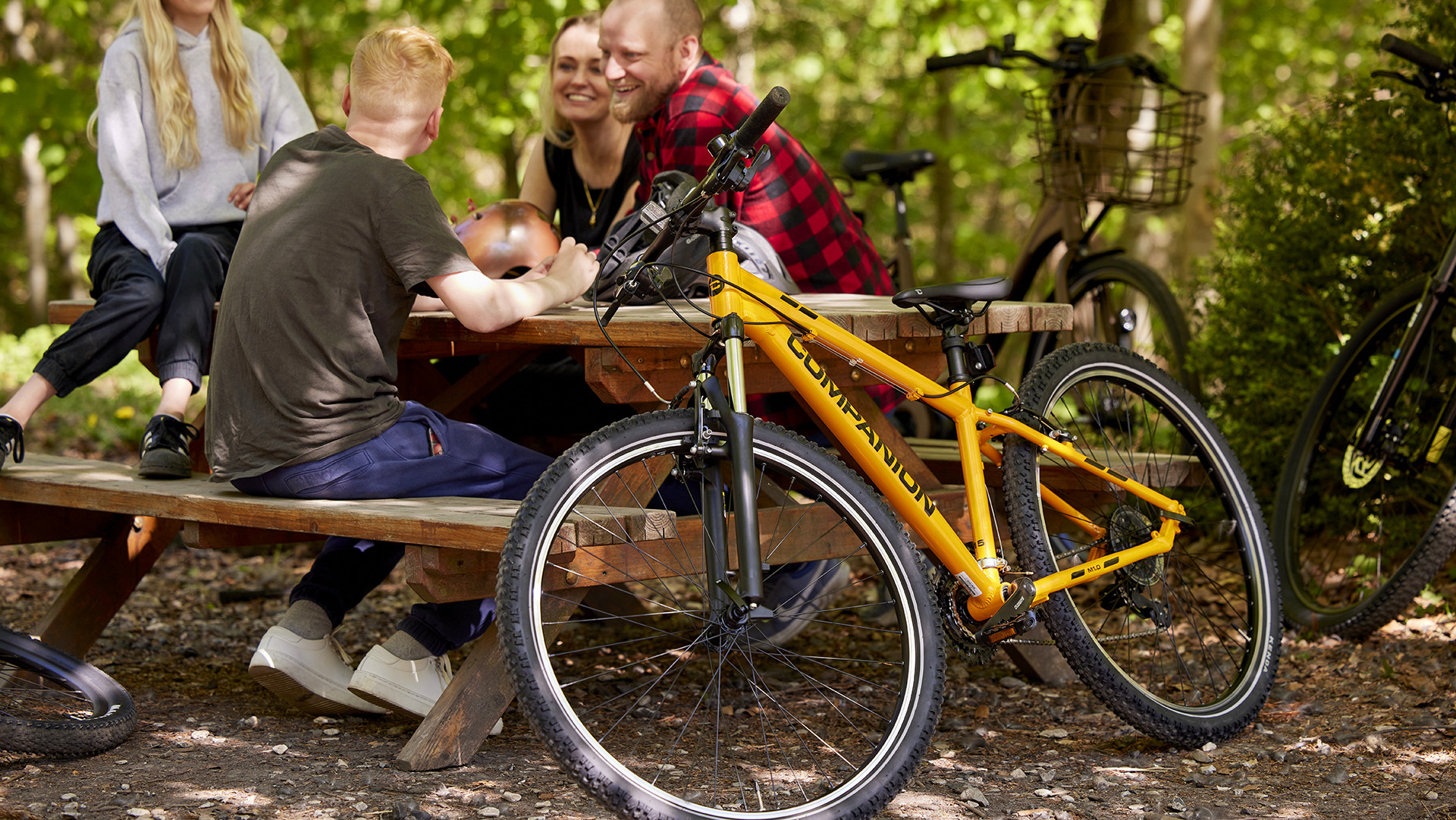 Mountainbikes Til Familien