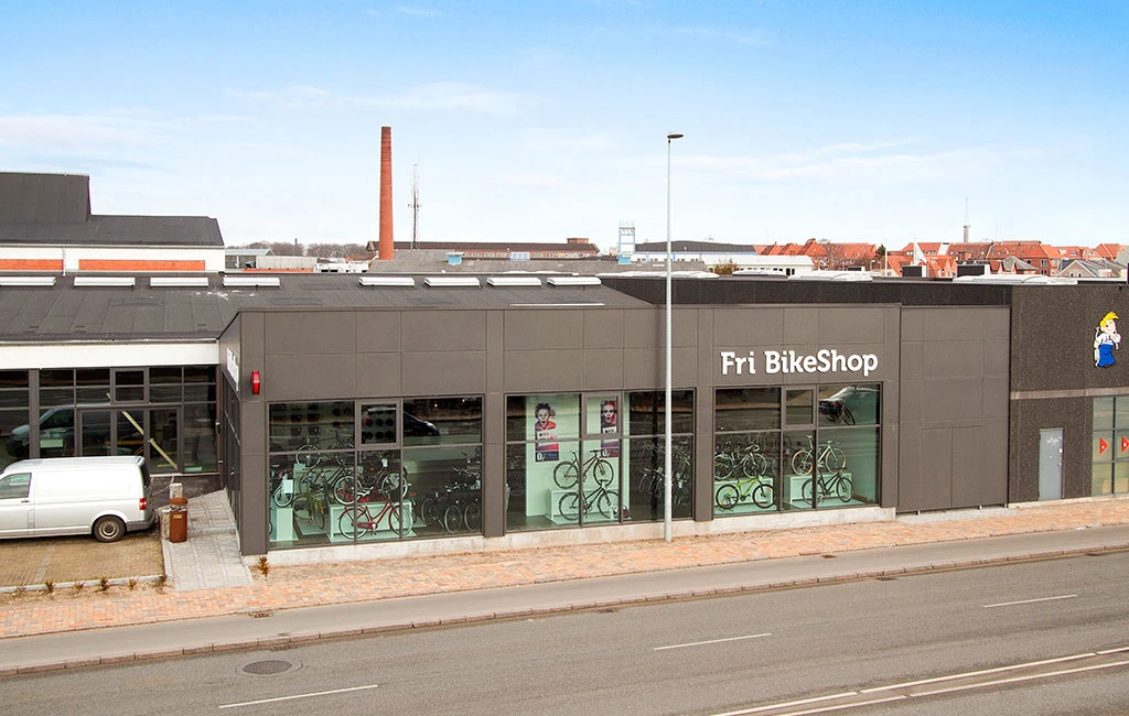 Fri BikeShop Odense C Facade