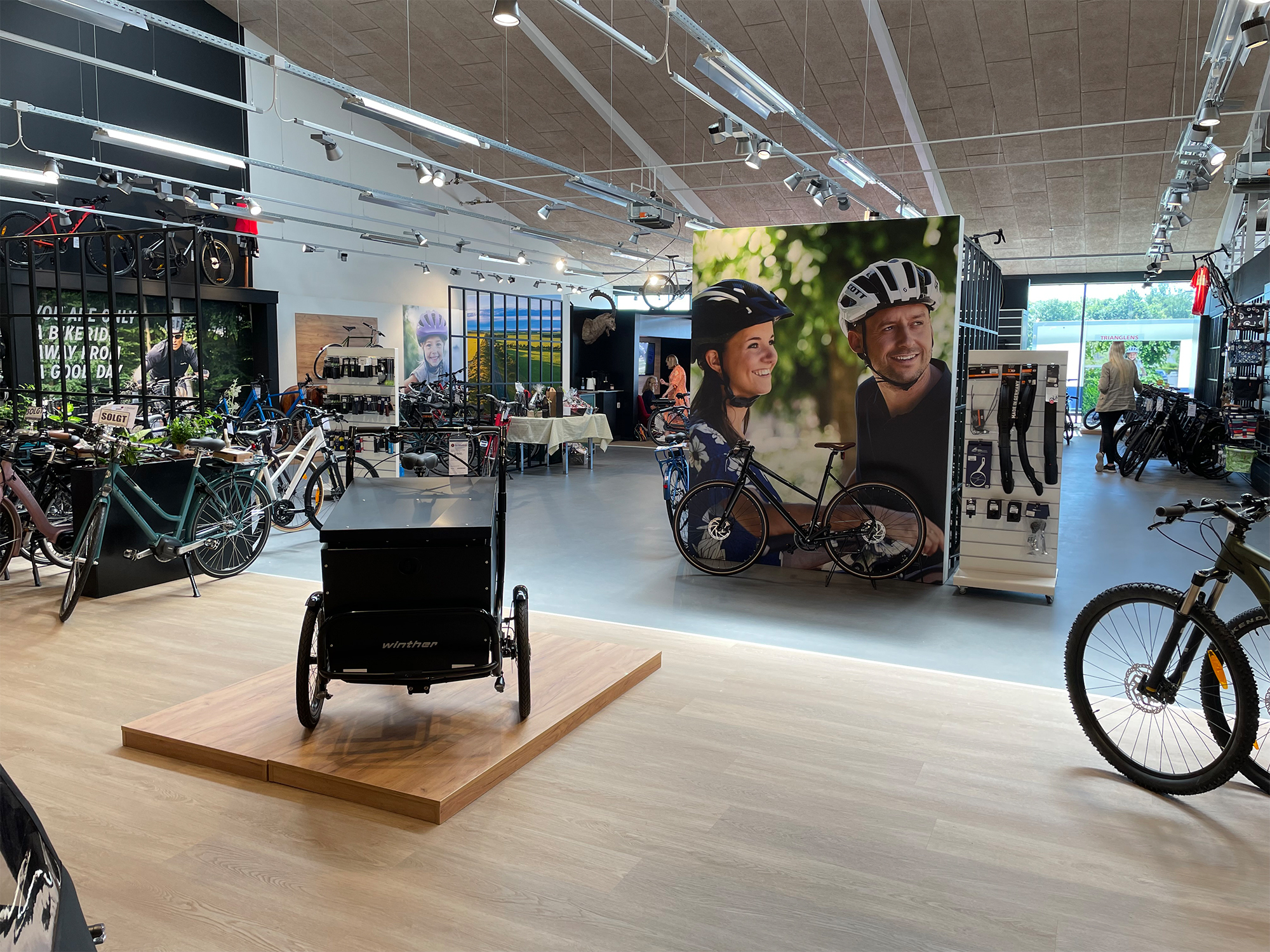 Fri Bikeshop Silkeborg Butiksoverblik