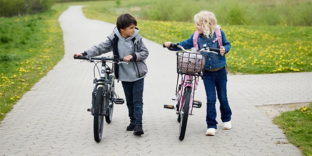 Skolestart På Cyklen