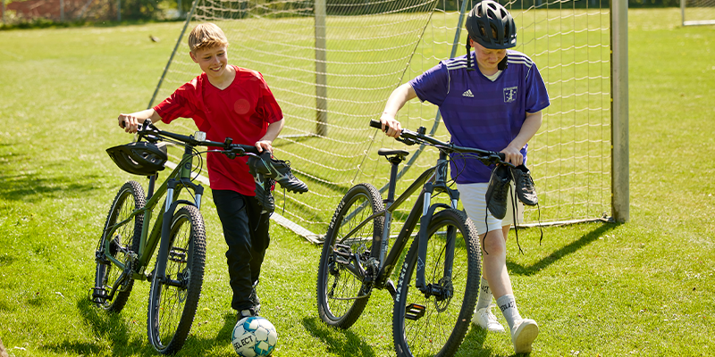Mountainbike Skolestart